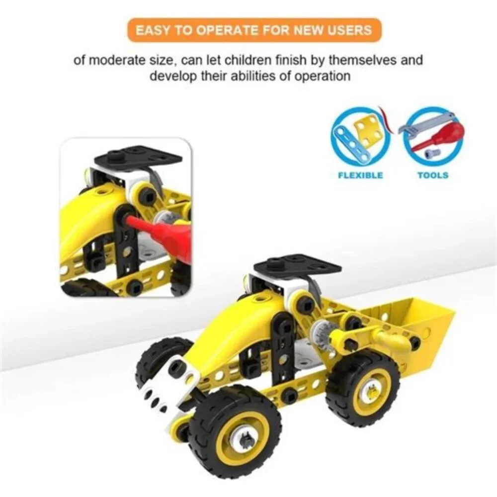 Building Toys for 6+ Years Old Boys and Girls - 8in1‎  Engineering Building Toy